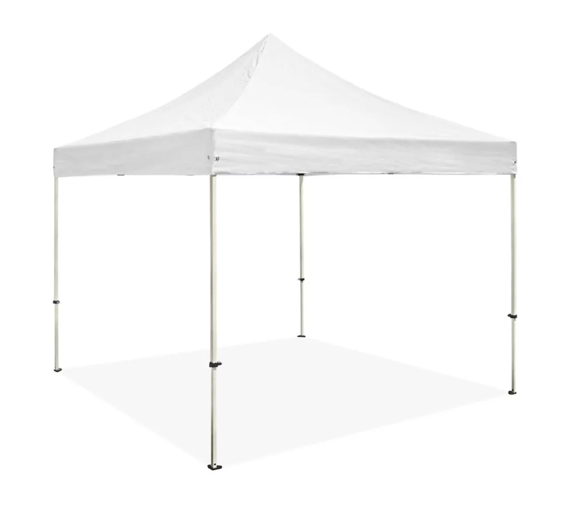 10x10 Pop Up Tent-White